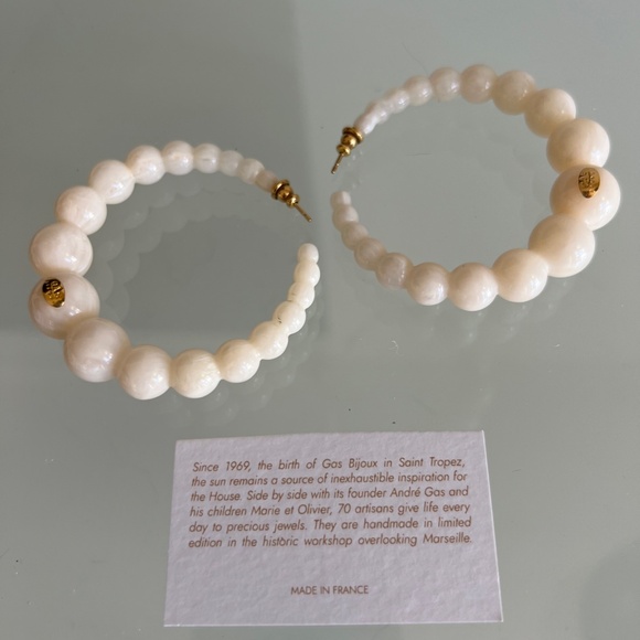 GAS BIJOUX Acreole Andy Hoop  Earrings - Picture 8 of 10